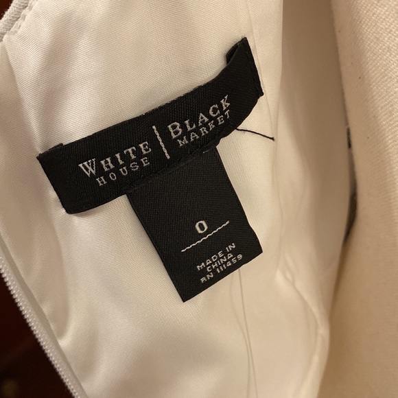 WHBM White Dress NWT - Picture 13 of 14